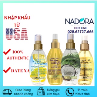[Phân Loại] Xịt Dưỡng Tóc OGX Renewing Argan Oil Of Morocco Weightless Healing Dry Oil