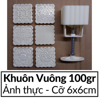 Khuôn bánh trung thu hình vuông