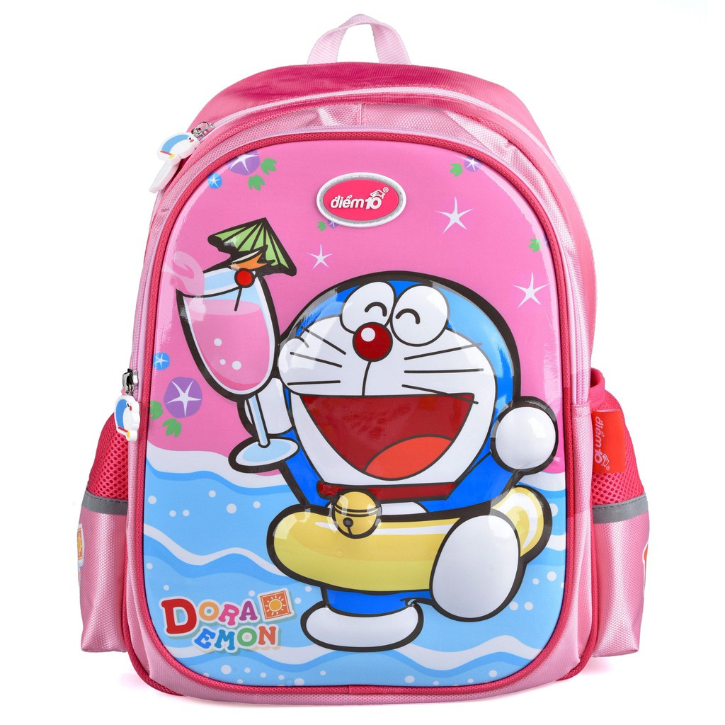 Ba Lô Học Sinh Thiên Long Doraemon TP-BP06/DO siêu nhẹ, bảo vệ cột sống bé