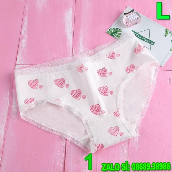 SỈ ZALO RẺ HƠN_ Quần Lót 5 Kiểu Kute 5066 Size L