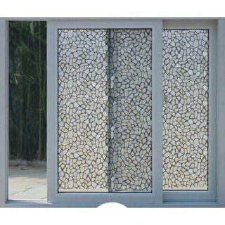 Giấy dán kính 3d giả đá [ khổ 90cmx 3m]