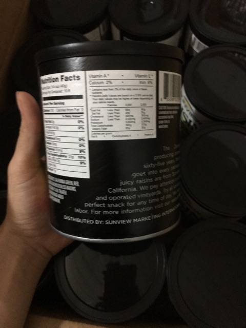 (Date 2023) Nho Khô Mỹ Sunview Raisins 425g (Thập Cẩm)