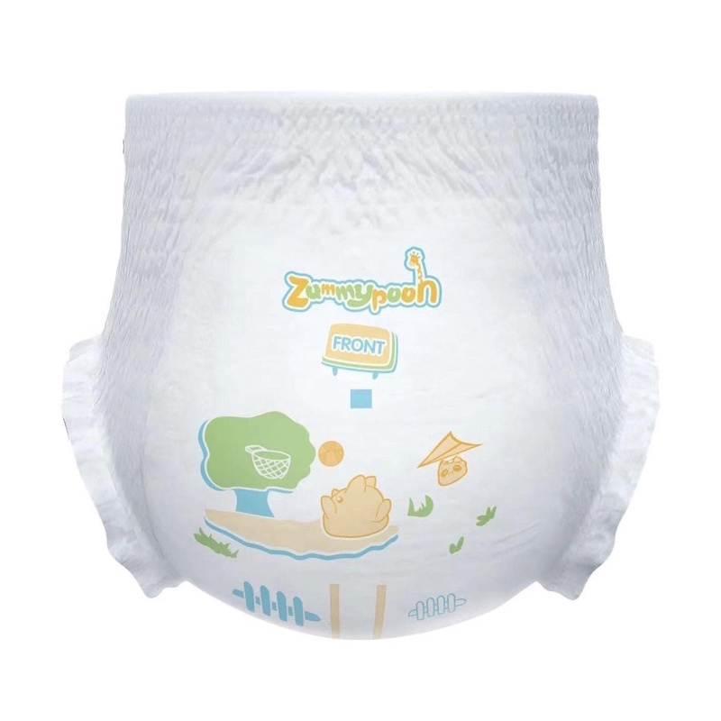 Tã bỉm Zummy Pooh chính hãng dán quần S80, M72, L66, XL60, XXL56, 3XL52