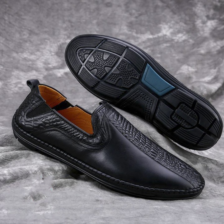 Giầy Lười Nam Cực Mềm...  Đế Khâu K33-VNXK