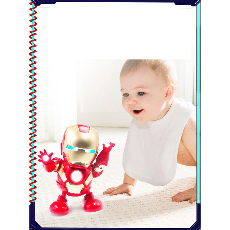 Đồ chơi robot có thể hát và nhảy, rô bốt nhảy múa cho bé