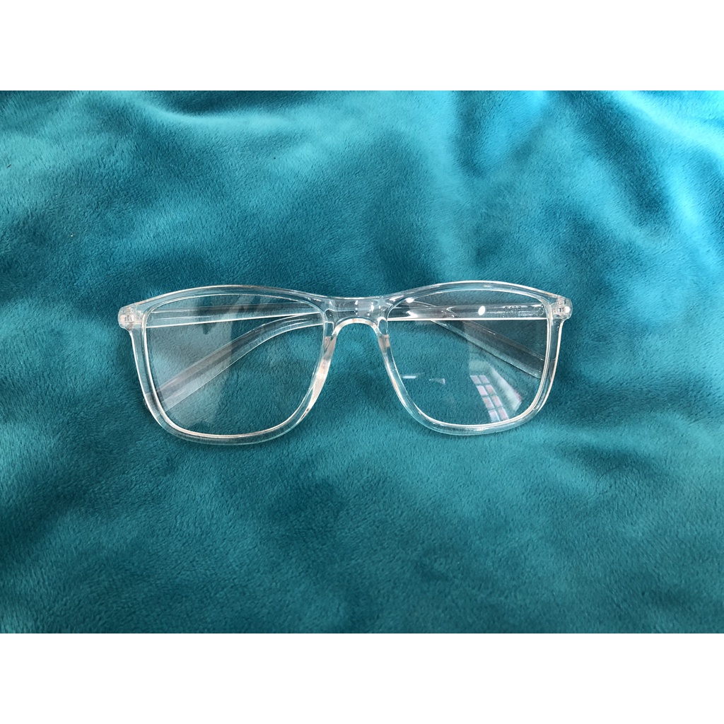 Kính mát nam nữ gọng trong suốt chống ánh sáng xanh siêu hot- TÂY TRONG