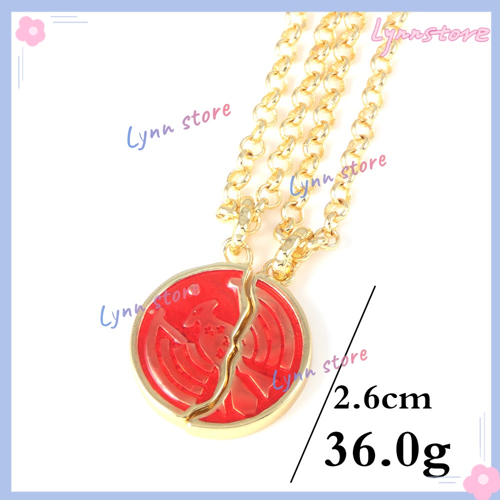 Vòng cổ Mặt Hình Kamen Rider OOO Ankh 'S Broken Taka Core Medal Cho Cặp Đôi