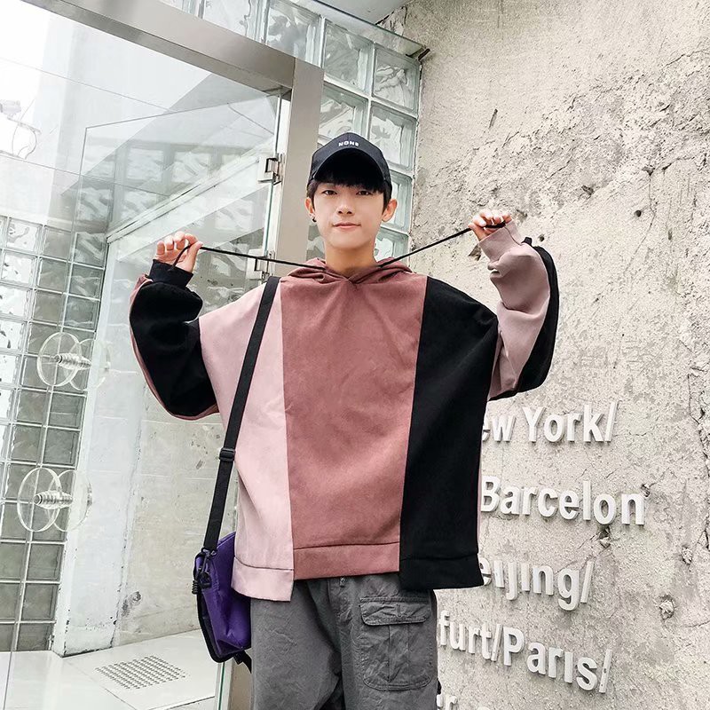 Fashion European and American style long-sleeved hoodie for men