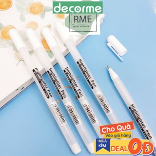 Bút gelly trắng bút mực gel trắng MAOKE TOUCHCOOL DecorMe