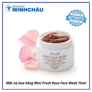 Mặt nạ hoa hồng Mini Fresh Rose Face Mask 15ml