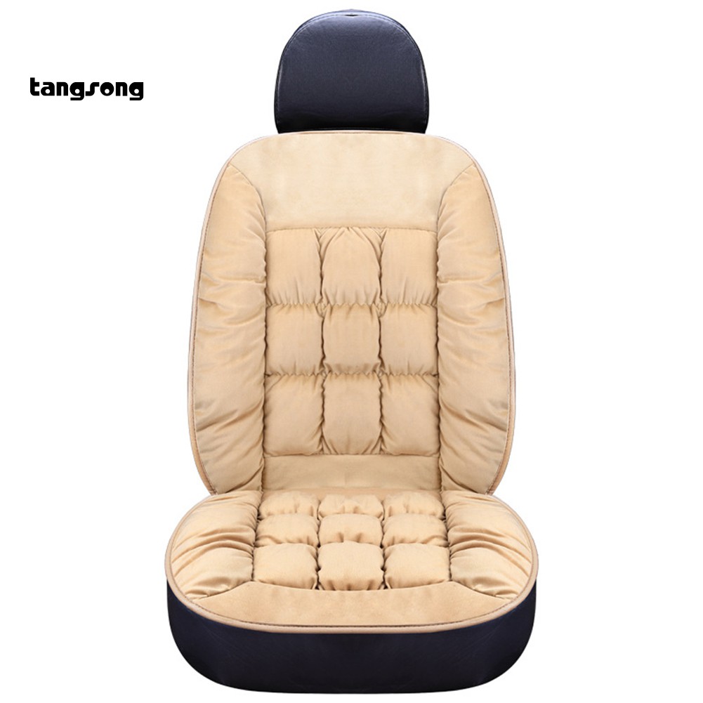 Đệm lông mềm lót ghế ngồi trước xe ô tô tùy chọn màu sắc