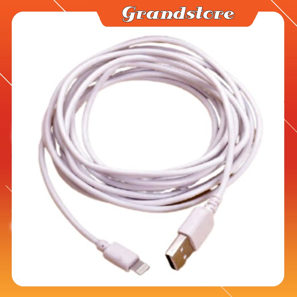 CÁP SẠC DÀI 3 MÉT CHO IPHONE 5/6