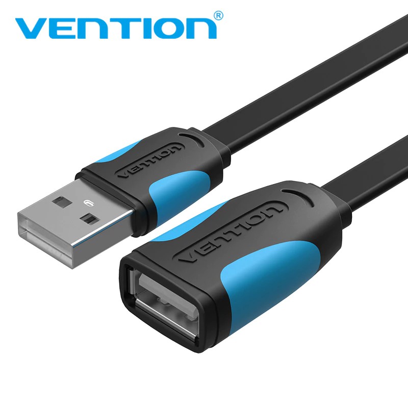 Cáp mở rộng USB 3.0 VENTION chuyển đổi đầu cắm sang lỗ cắm tăng cường tín hiệu với tốc độ nhanh hơn 5Gbps