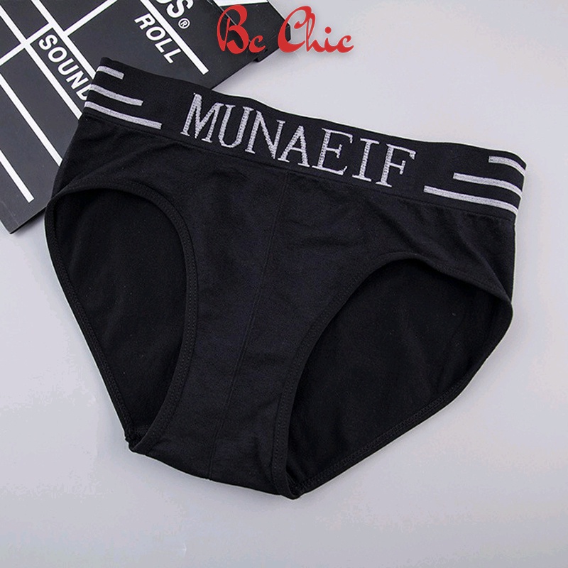 Quần Lót Nam , Quần Sịp Nam xuất nhật cotton viền chữ thoáng mát dễ chịu mã 899 BC_CHIC LINGERIE