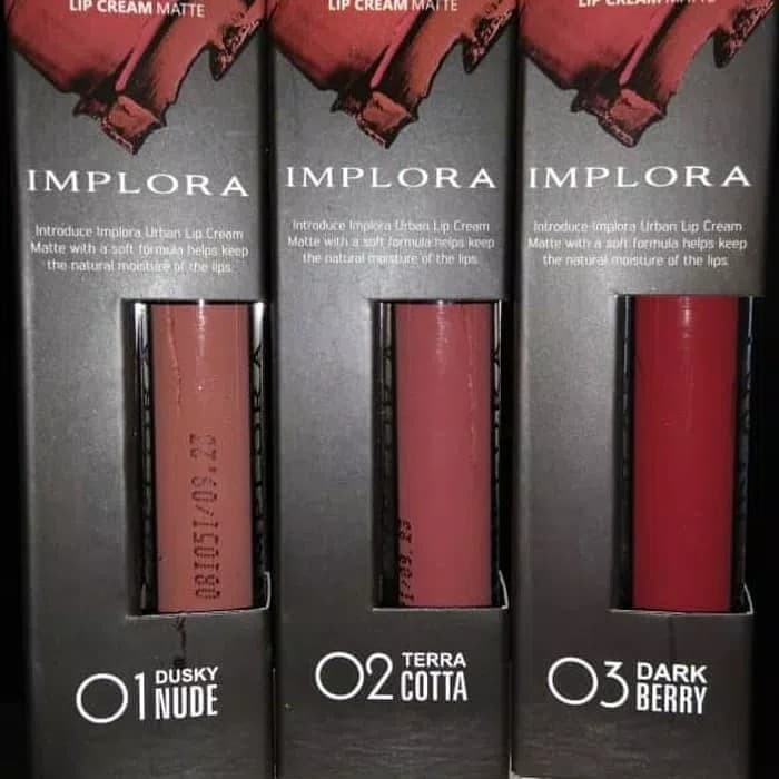(hàng Mới Về) Son Môi Implora Màu Lì Thời Trang | BigBuy360 - bigbuy360.vn