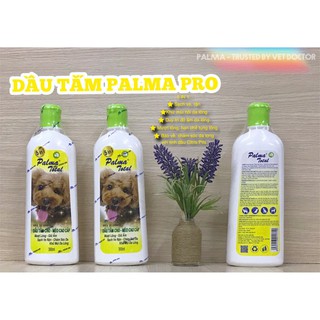 Dầu tắm trị ve, khử mùi, dưỡng lông palma total