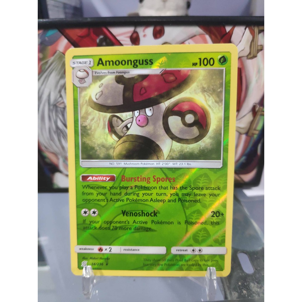 [ Dưa Hấu Yugioh ] Lá bài thẻ bài Pokemon Amoonguss