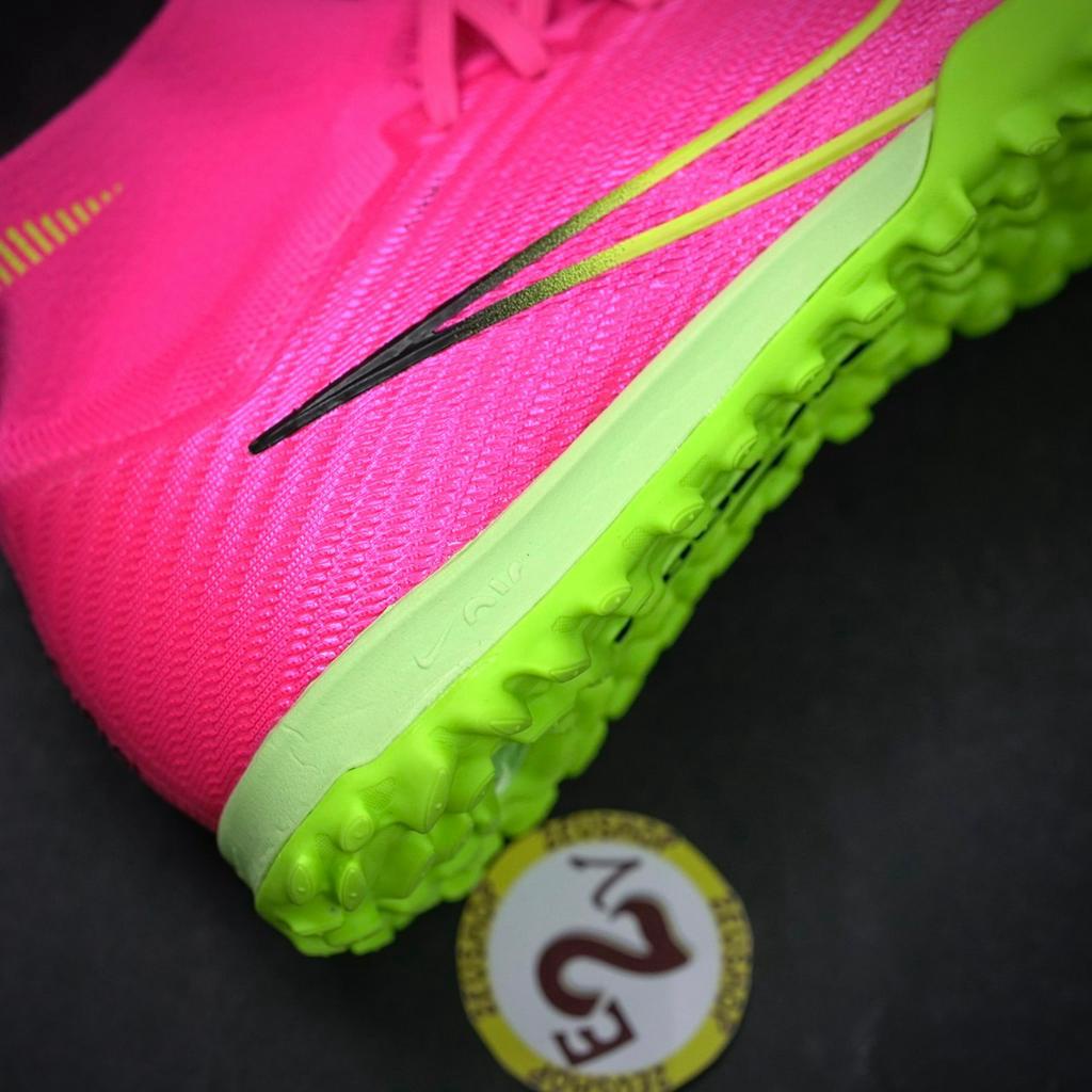 Giày đá bóng nam cao cổ Air Zoom Mer Superfly 9 Elite Hồng, giày đá banh siêu nhẹ - 2EVSHOP