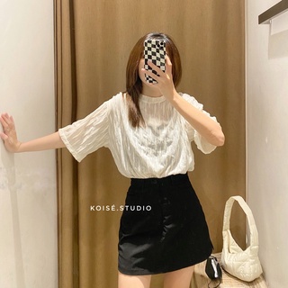 CHÂN VÁY ĐEN NGẮN