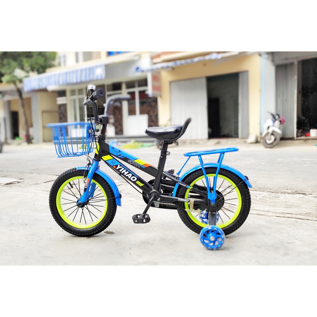 Xe Đạp Trẻ Em 12 , 14 , 16 JinBao Có Gác Ba Ga