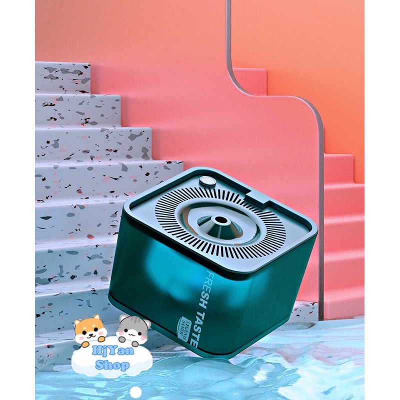Máy uống nước chó mèo / đài phun nước tự động cho thú cưng thương hiệu Fresh Taste 2.5 lít