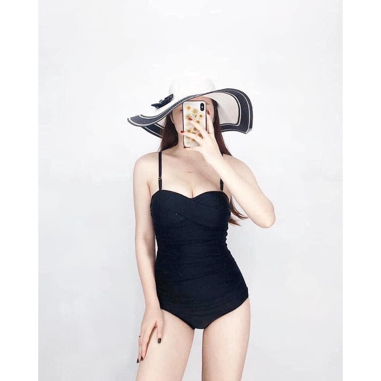 Bikini 1 Mảnh nhún bụng (Hàng sẳn kho- full màu)
