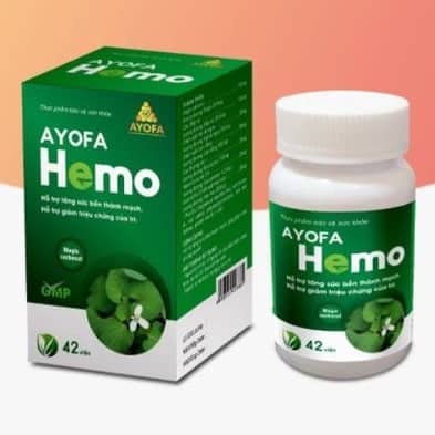 Ayofa Hemo Hỗ Trợ Trĩ + Suy Giãn Tĩnh Mạch