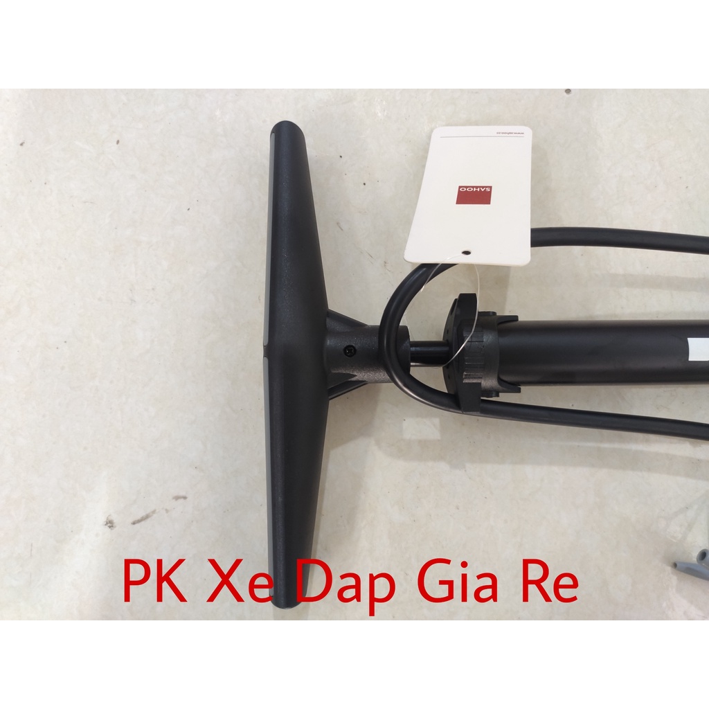 Bơm Sahoo Chính Hãng, Bơm Xe Đạp Sahoo Có Đồng Hồ Đo Áp Suất