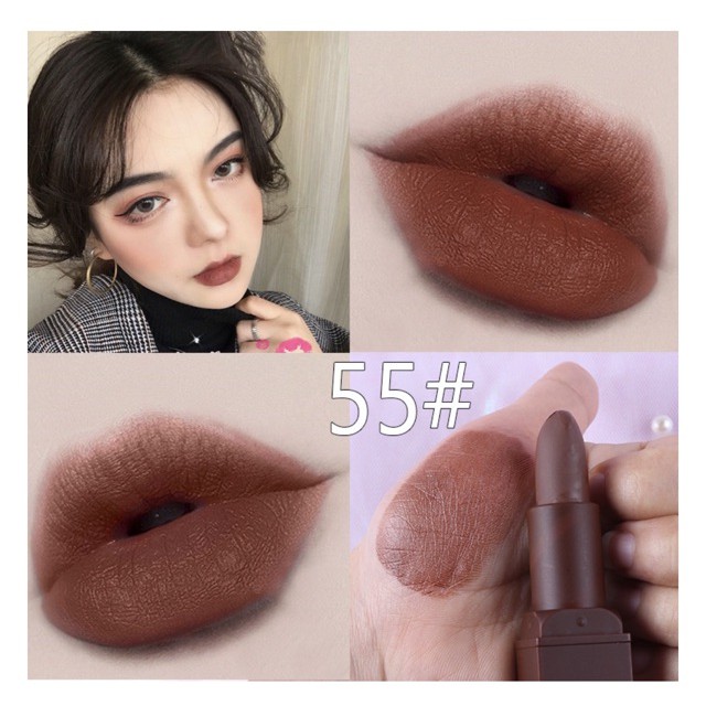 Son Sáp Lì Miss Rose Bản Dupe Của 3CE Mood