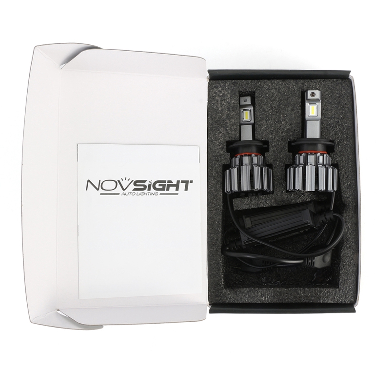 Đèn Pha NovSight F03 H7 80W 15000LM 6000K Chống Thấm Nước IP68 Dành Cho Xe Hơi