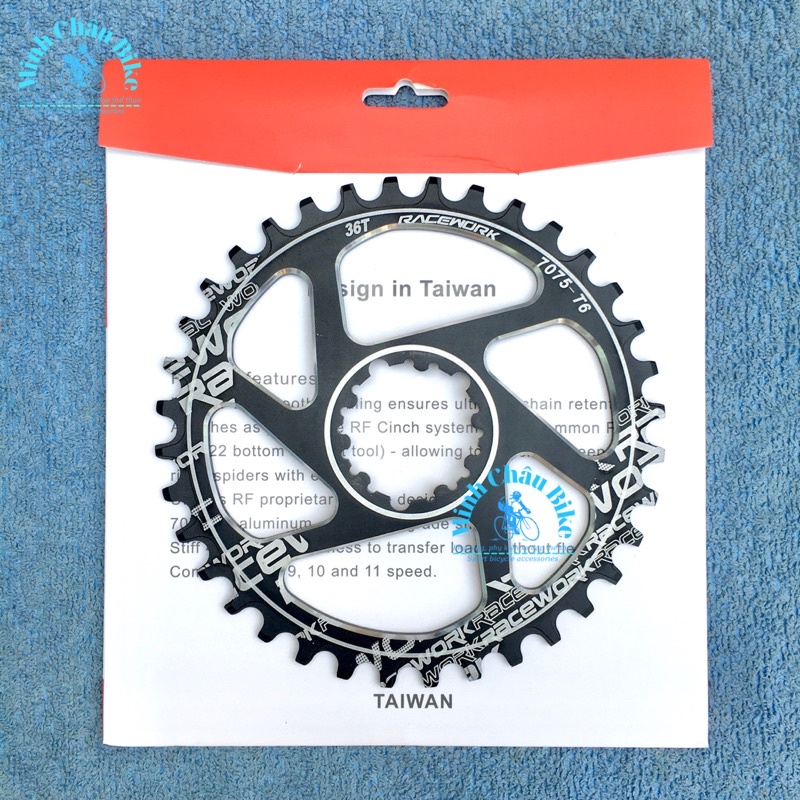 Bộ đùi đĩa xe đạp RACE WORK Asprie 170L. Chuẩn GXP - Taiwan