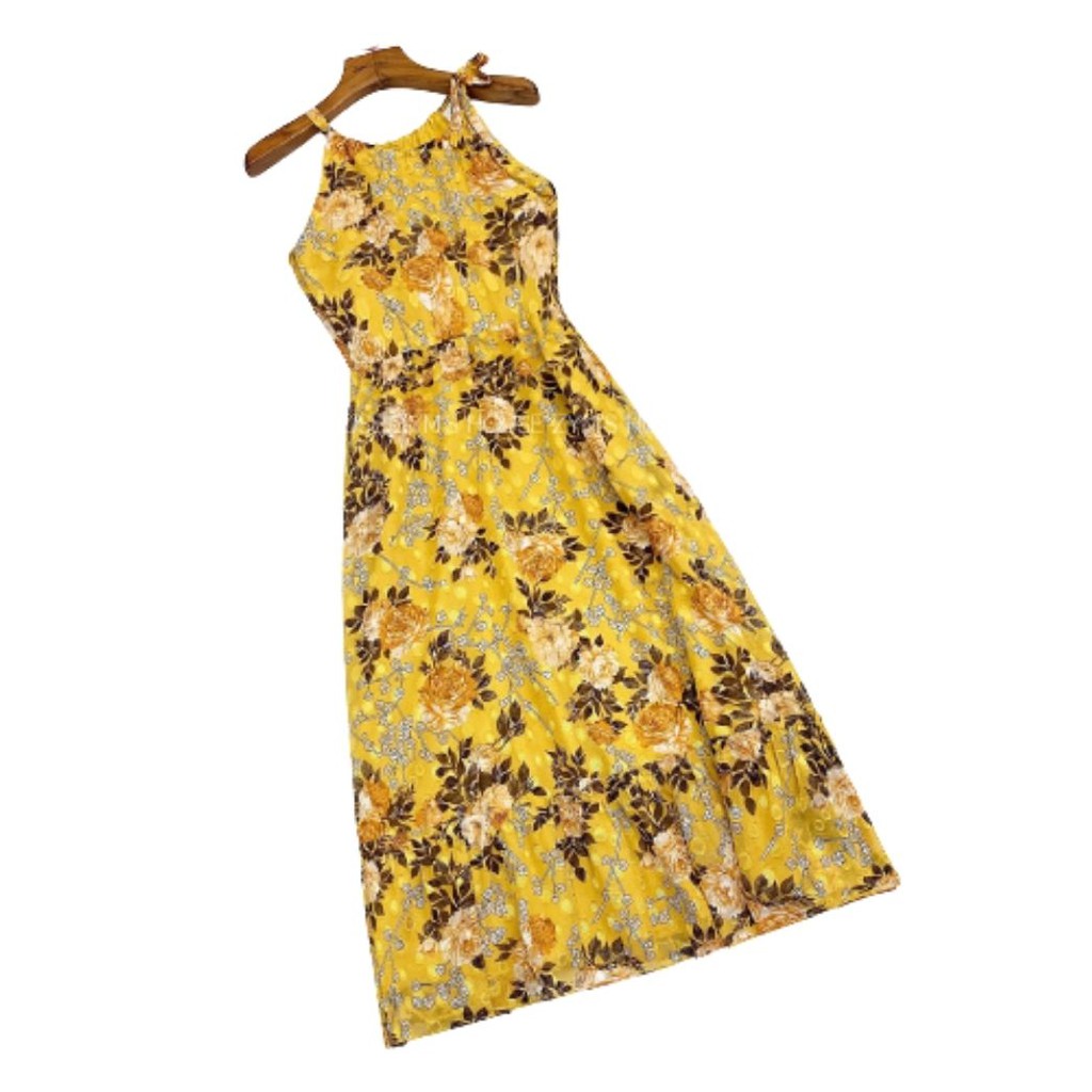 Váy cổ yếm dây rút Zym’s House - LT103