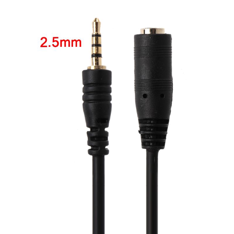 Dây Cáp Nối Dài Tai Nghe 2.5mm 150cm Đầu Cắm 2.5mm