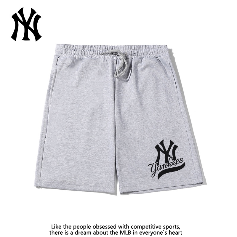 Mlb Quần Short Thể Thao In logo Trước Kiểu Cổ Điển Thoải Mái Cho Nam Và Nữ