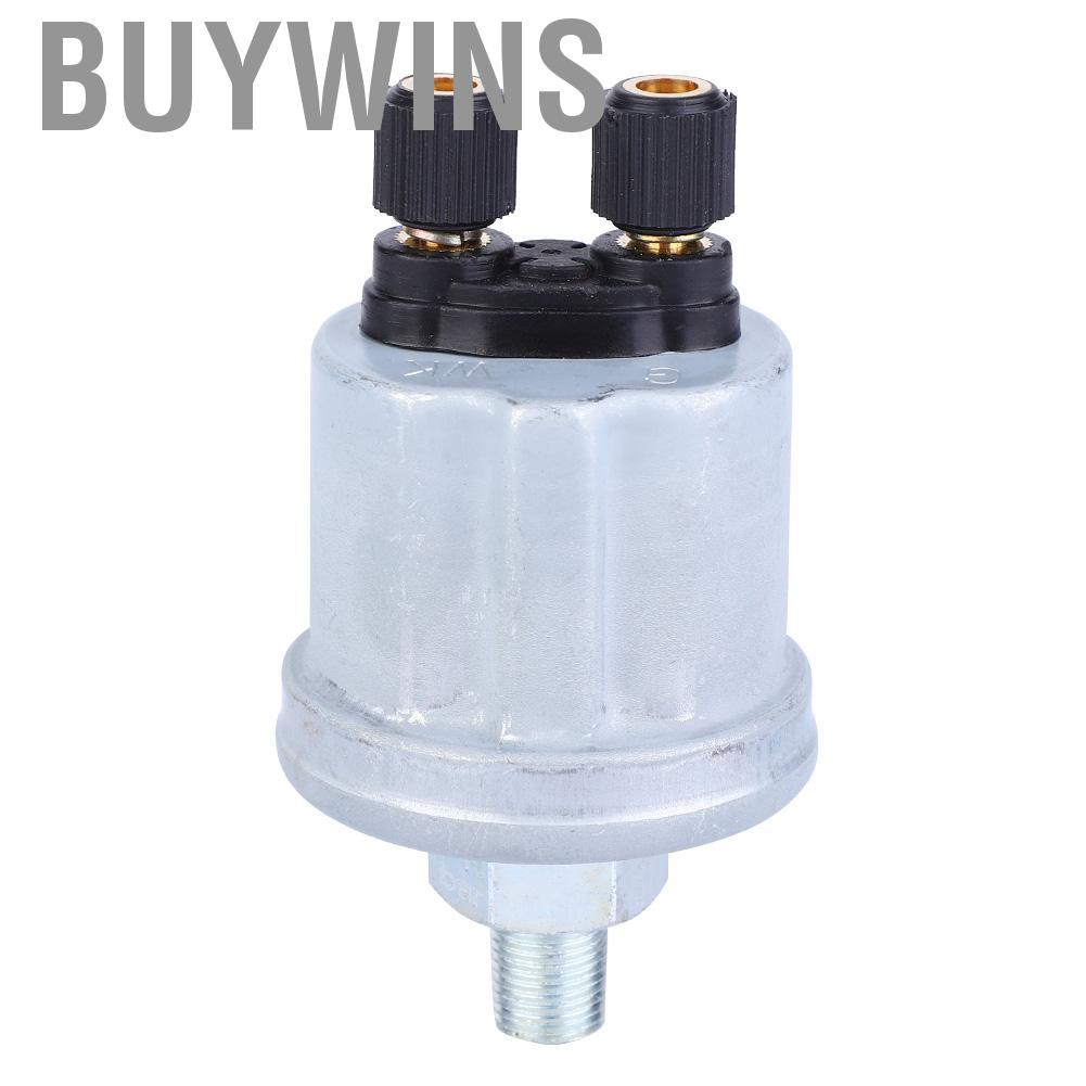Buywins High Quality 1/8-27 NPTF Thread Oil Pressure Sensor Sender Unit 0-10 Bar ForVDO.