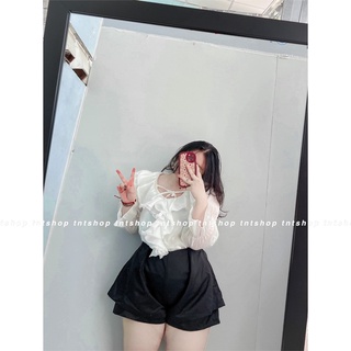 SET ÁO BÈO TƠ + QUẦN TAFTA 2 LỚP [TNT SHOP BIGSIZE 60KG 90KG]