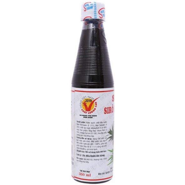 Sirô Trinh Sâm Dứa Hương Hoa Đậu Biếc 600ml