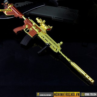 Mô Hình M416 Gold Plale 37cm PUBG