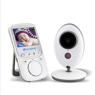 Máy báo khóc kiểm soát nhiệt độ ban đêm Baby Monitor 2.4Ghz RoHS CE - Cao Cấp