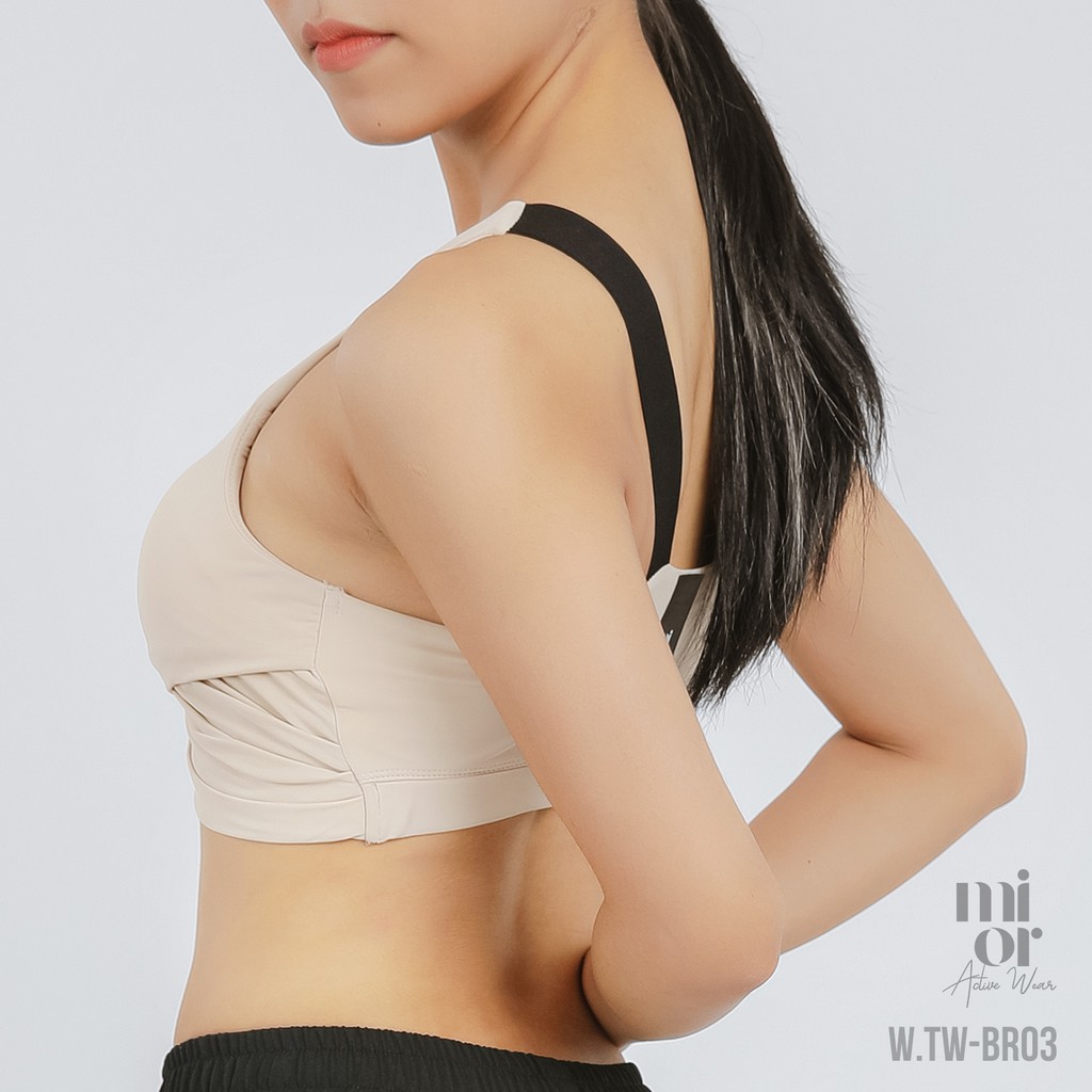 [Ảnh thật] Áo Twisted Bra Thời Trang Thể Thao Mior Activewear