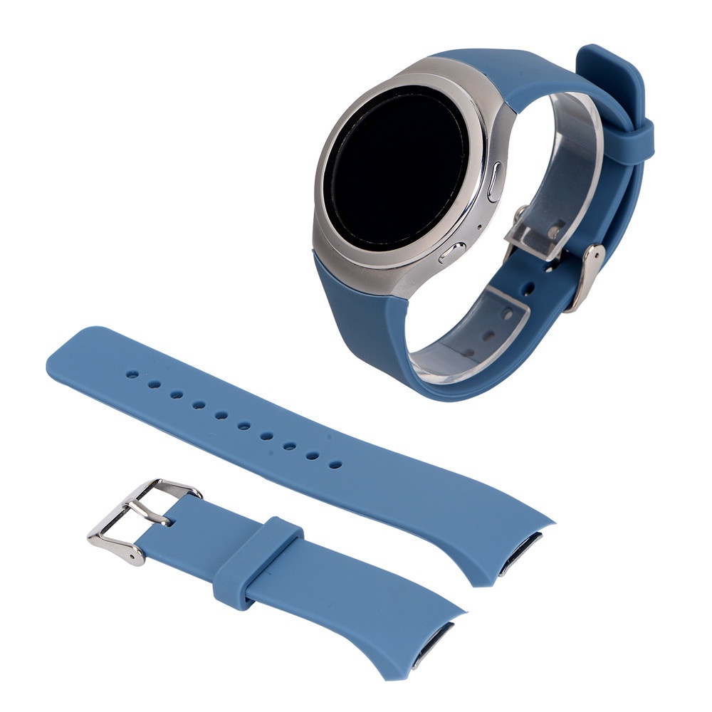 Dây Đeo Thay Thế Chất Liệu Silicon Màu Trơn Cho Samsung Gear S2 R720 S2 R730