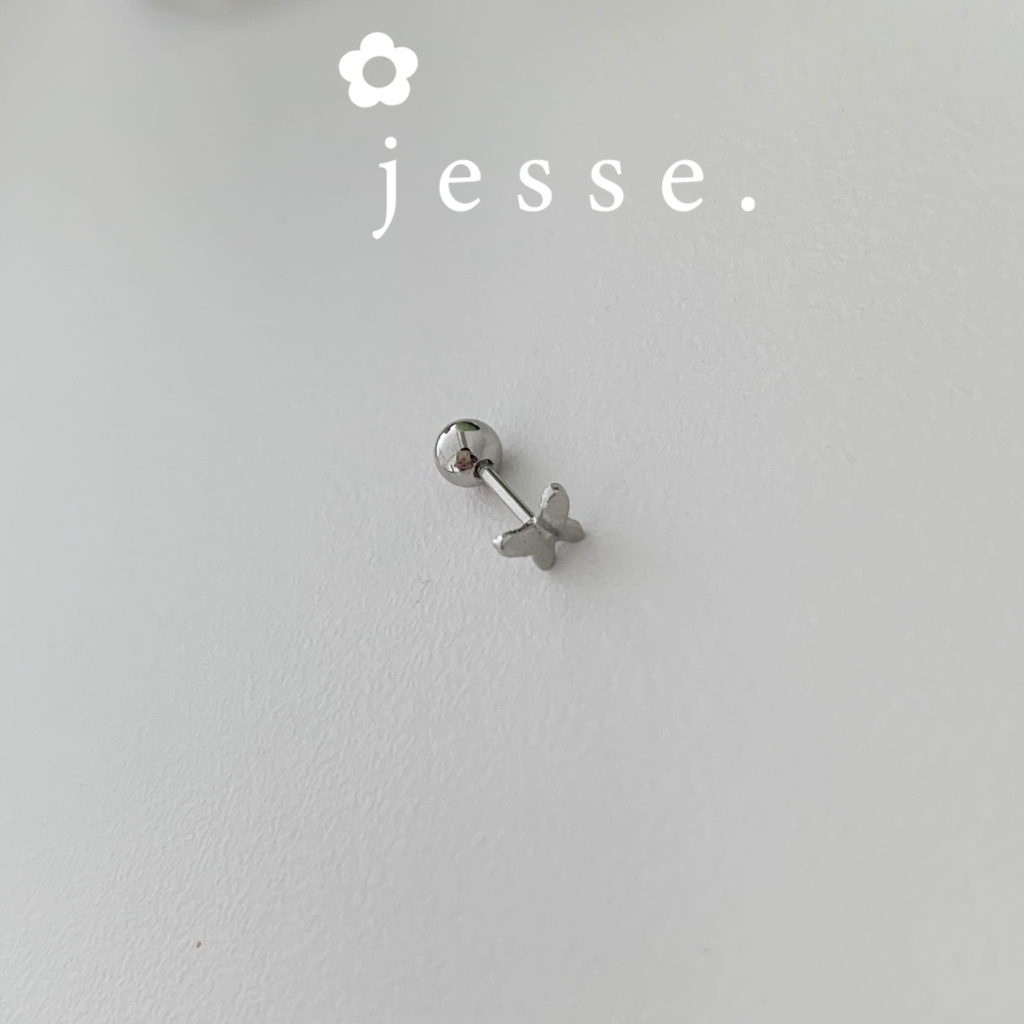 Khuyên tai bi xinh-Thép không gỉ - jesse store T4