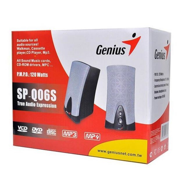 Loa vi tính 2.0 Genius SP-Q06S nguồn USB