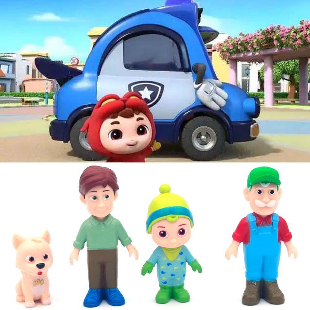 Mô Hình Nhân Vật Phim Hoạt Hình Cocomelon JOJO Trang Trí Bánh Kem