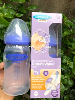 Bình sữa LANSINOH MOMMA UK 160ml/240ml