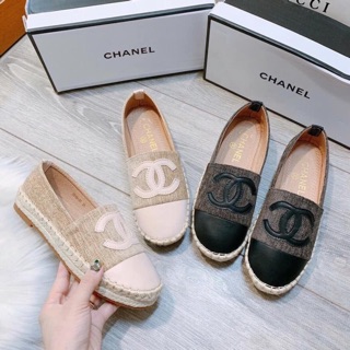 Slipon đế cói