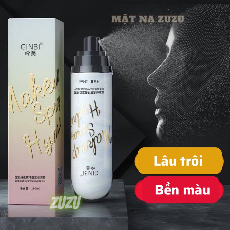 [N66] [N73] Xịt Makeup, Xịt Kiềm Dầu Khóa Trang Điểm Star Venzen Up Spray bản cao cấp 8 Hours Wear