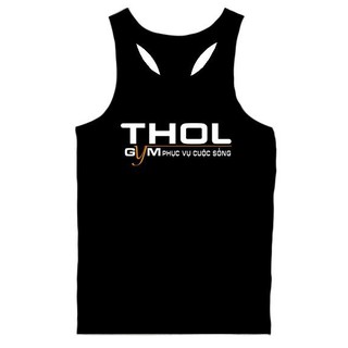 Áo thun 3 Lỗ Nam THOL Trơn Ôm Body Siêu Đẹp Cho Gymer