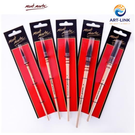 Cọ Mop Mont Marte - Artist Brush Watercolour Traditional Mop - MPB0088/MPB0089/MPB0090