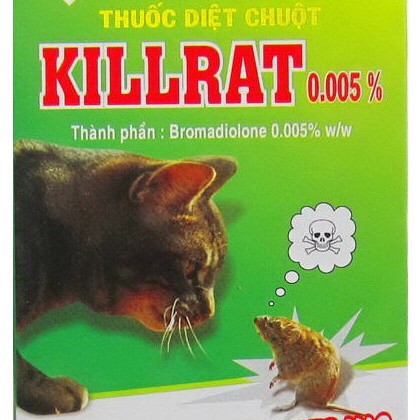 Thuốc diệt chuột Killrat hộp 2 gói